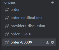 Orders